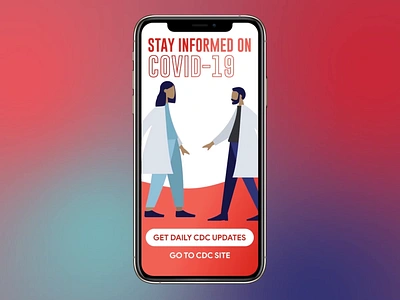 Daily UI :: 026 - Subscribe animationstudio cdc covid19 dailyui dailyui026 dailyuichallenge figma subscription ui ui design video