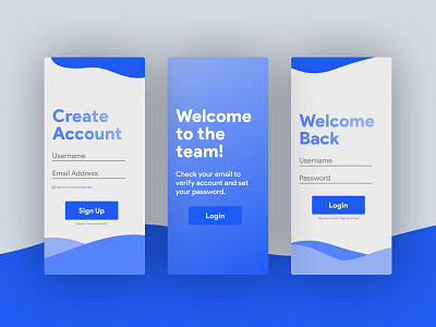 Daily UI :: 001 - Sign Up