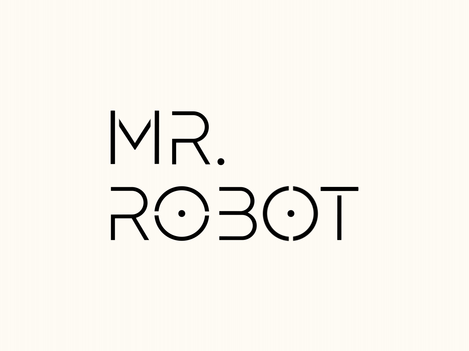MR Robot Logo Animation