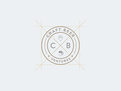 Craft Beer Ventures beer beverage brand design branding craft beer logo mark rebranding seal wine