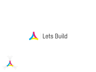 Lets Build Logo lets buuild logo logo design logo making logo symbol vector mark