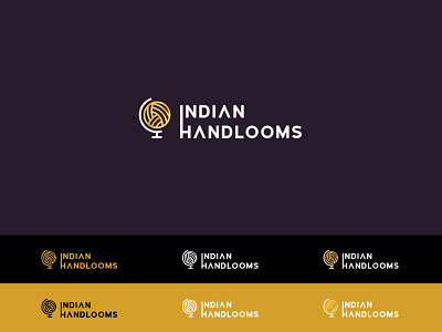 Indian Handlooms handlooms indian indian handlooms logo logo mark