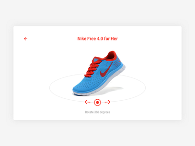Nike 360 degrees redesign 360 360 degrees naveenparne nike redesign sports ui user interface ux website