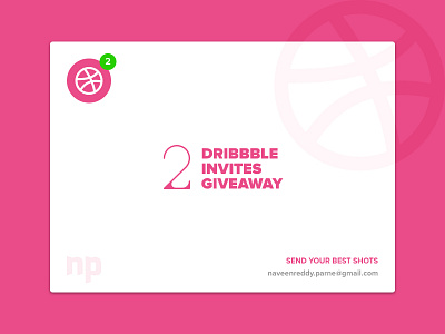 Dribbble Invites Giveaway dribbble free giveaway dribbble invites giveaway illustration invitation invite invites players playground shot vector