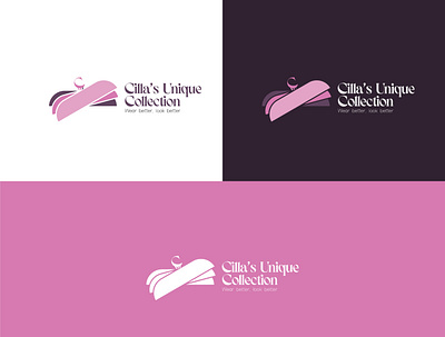 Cilla's Unique Collection/ Logo design branding graphic design logo