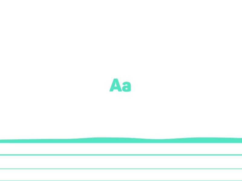 ESL | Alphabet alphabet animation flat preloader ui ux webdesign