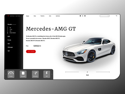 My Design Presentation For Royal Autos design icon logo ui vector web web design webdesign website website design