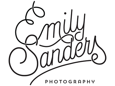 Emily Sanders Photography (DRAFT) hand drawn hand drawn type hand lettering letterer lettering mark richardson texture type vintage