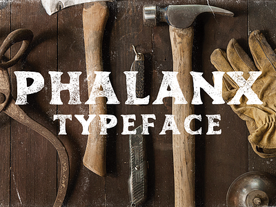 Phalanx Font - Now Available!