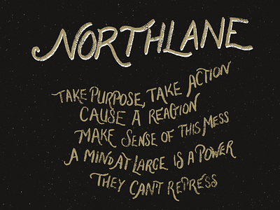 Northlane - Rot hand drawn hand lettering handlettering lettering northlane rot texture type typeface vintage