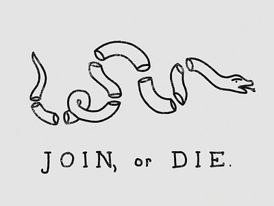 JOIN, or DIE. free hand drawn hand lettering handlettering lettering texture type typeface vintage