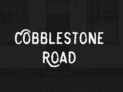 Cobblestone Road Typeface