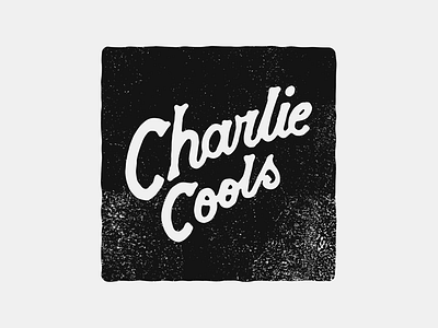 Charlie Cools font font design hand lettering lettering rough texture type typeface typography vintage