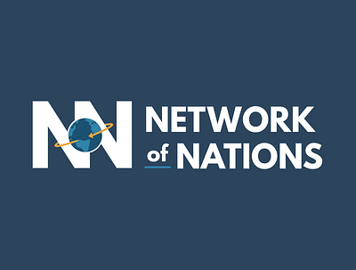 Network of Nations Logo branding design icon illustration logo website