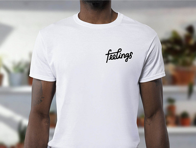 Feelings T-shirt Concept art design illustrator screen printing