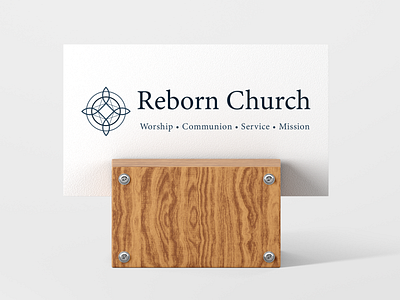 Church Business Card branding church branding church logo design illustrator lettering logo logo design type typography
