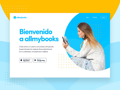 Allmybooks design ui uidesign web