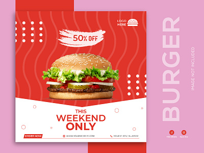 Food Instagram Post Design Free Template