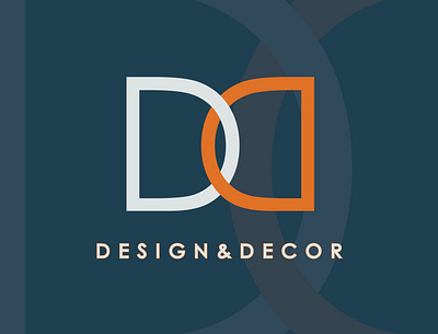 DESIGN & DECOR logo logo