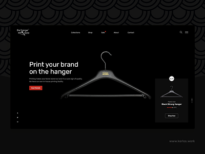 Hanger Store Landing Page