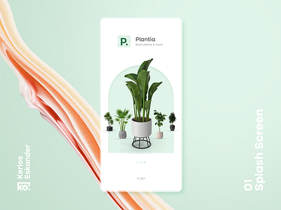 Plantia Mobile App Splash Screen
