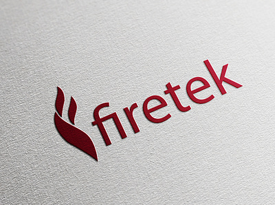 Logo Design Firetek logo branding design concept design creative design graphic design icon illustration logo logo design vector