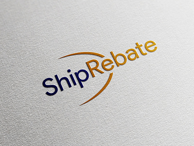 Logo Design ShipRebate logo