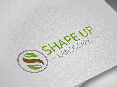 Logo Design Shape Up Landscapes Logo branding concept design design graphic design icon illustration landscapes logo design shape up landscapes logo shape up landscapes logo vector