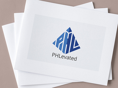 Logo Design PHLevated Logo branding concept design creative design graphic design icon illustration logo design phl logo phl logo phlevated logo phlevated logo vector