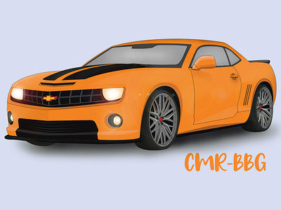 CHEVROLET CAMARO VECTOR ILLUSTRATION