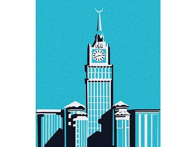 mecca tower art design flatdesign illustration illustrator vector