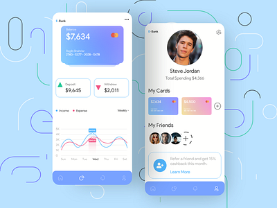 Mobile Banking App UI