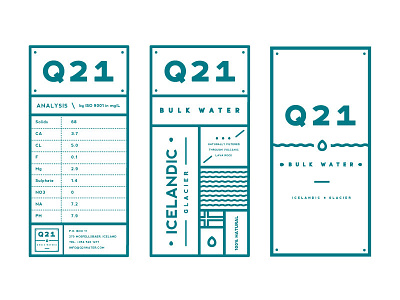 Q21 Water Labels