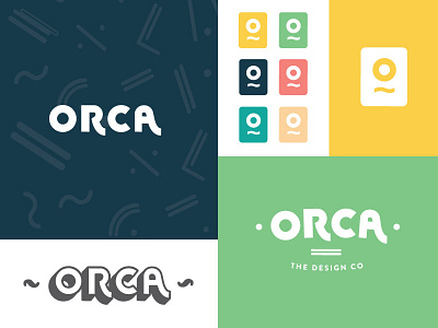 Orca Brand Deck brand clean deck icon orca pattern personal simple