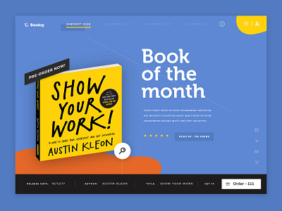 Booksy: Book of the month