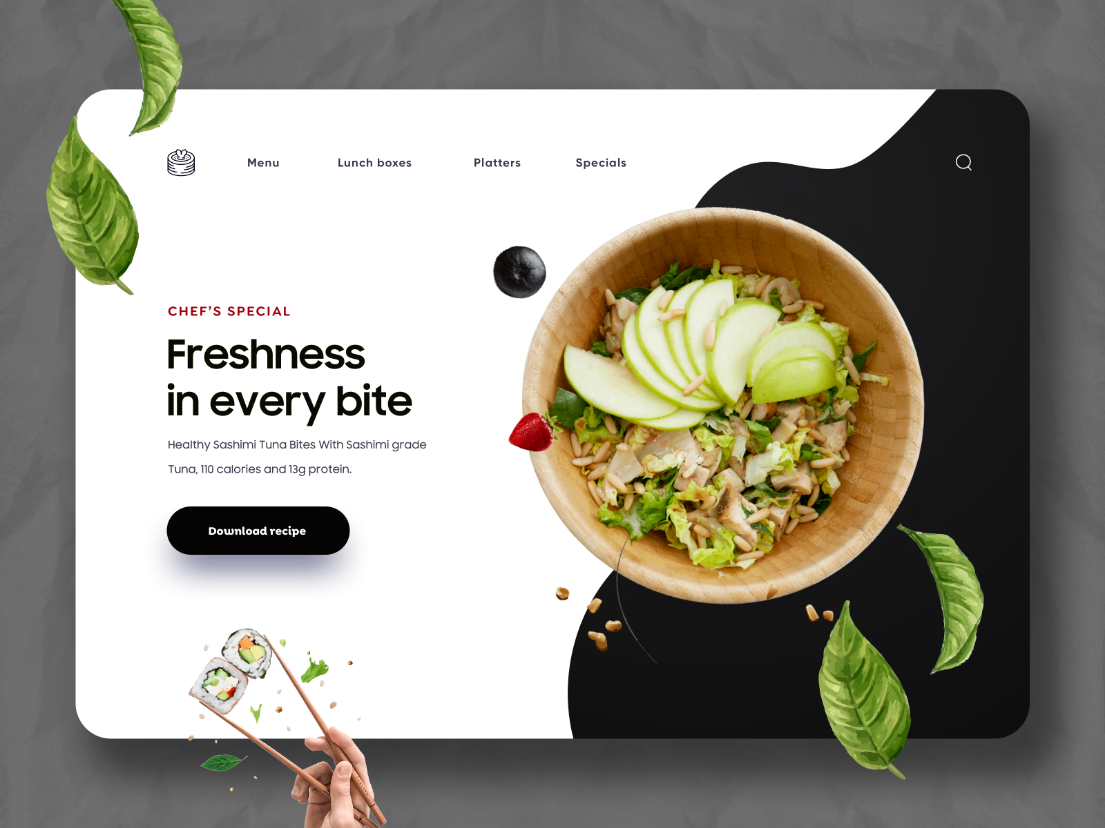 Food Website Design by Hadi Altaf 🐲 for User Friendly on Dribbble