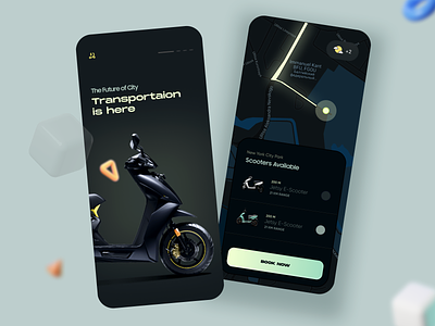E-Scooter Ride Sharing App