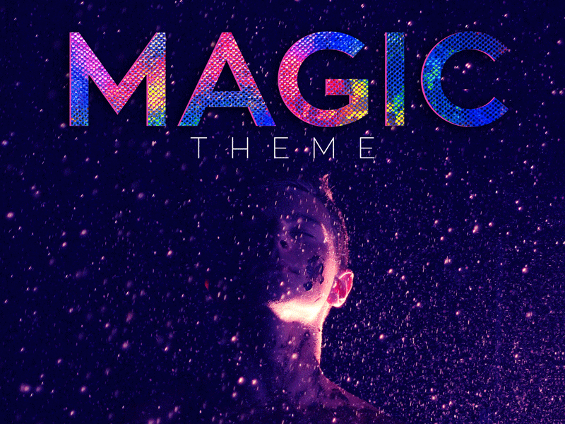 Magic UI Theme ( Coming Soon ) banner dribble dubai ui designer flat ui free psd