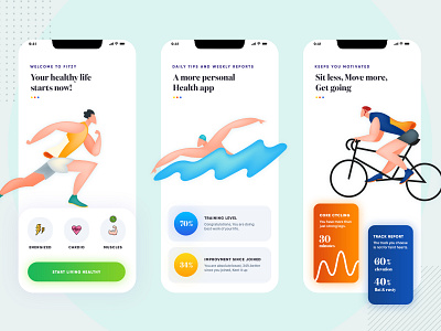 Fittness app UI app design app designer dubai designer fitness fitness app free psd health health app healthy illustration lifestyle minimal mobile app onboarding screen onboarding ui ui ui design ui designer ux designer website banner