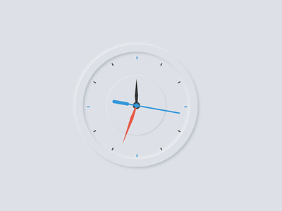 Working Analog Clock using HTML CSS & Javascript | Neumorphsim U analog clock clock javascript clock javascript working clock neumorphism clock neumorphism design working analog clock