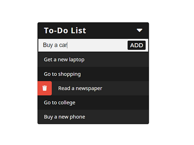 Minimal To-Do List using HTML CSS & jQuery java script javascript jquery todo list todo list program todolist