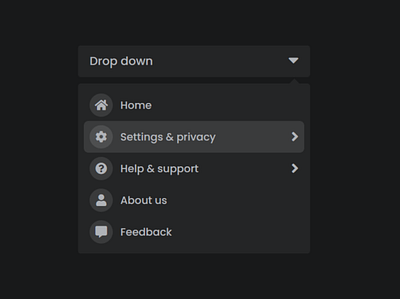 Advanced Drop-down Menu Animation like Facebook using HTML CSS & drop menu dropdown dropdown menu dropdown menu bar menu bar navbar navigation bar