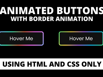 Animated Button with Border Hover Animation using HTML & CSS button button hover animation css button css hover animation css hover effect html button