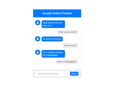 Simple Chatbot using PHP with MySQL & jQuery (Ajax)