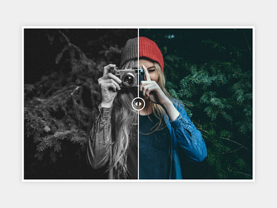 Awesome Image Comparison Slider using HTML CSS & JavaScript