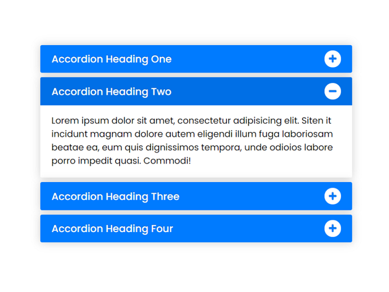 Responsive Accordion Menu using only HTML & CSS by CodingNepal on Dribbble