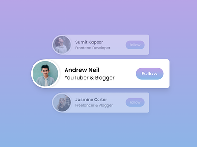 Vertical Card Sliding Animation using only HTML & CSS