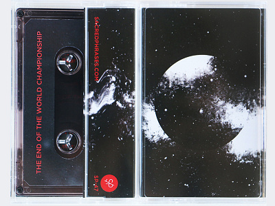 The End Of The World Championship album art cassette package design