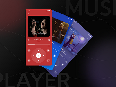 Music Player UI 🎶