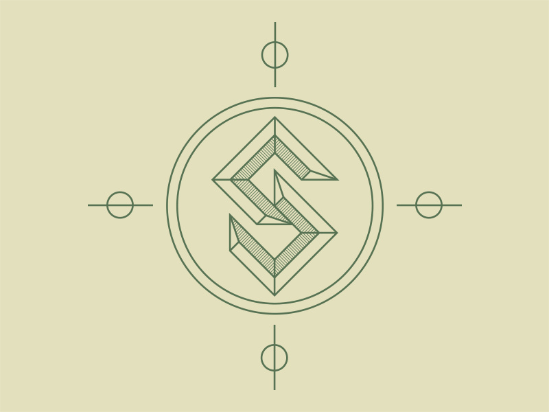 Sea Crest Logo WIP logo logo-design illustrations design